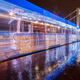 Illustration for article titled Magic Budapest trams jumping into hyperspace